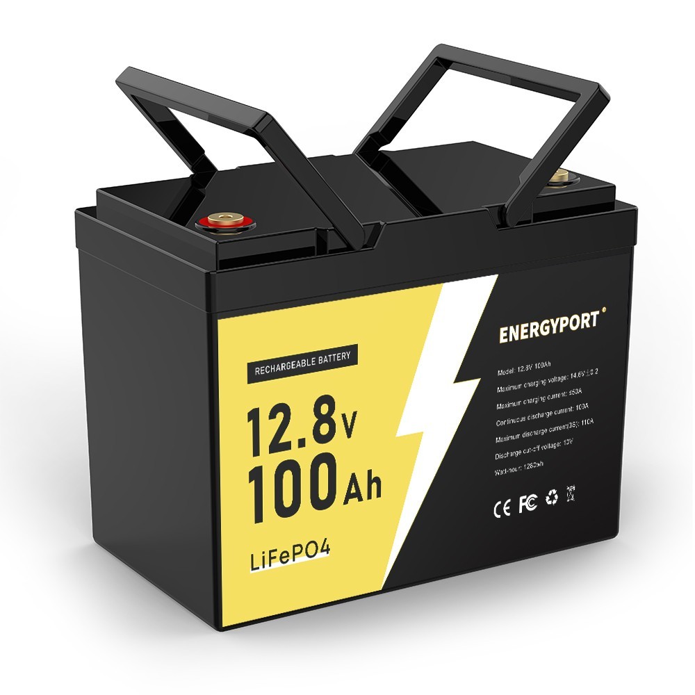 Lot 12V 100Ah LiFePO4 Lithium Battery BMS 5000+ for RV Marine Solar Off-grid
