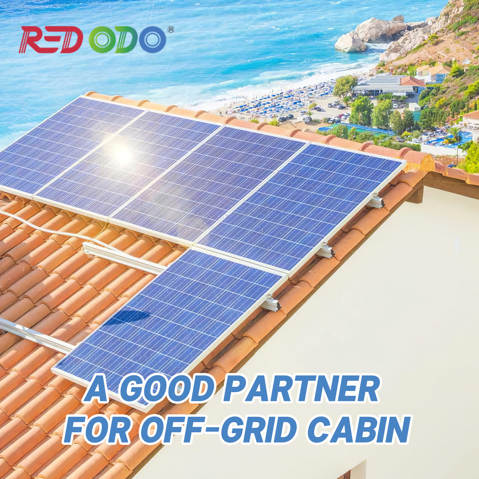 Redodo LiFePO4 48V(51.2V) 100Ah Lithium Battery 4800W for RV Off-grid Solar Good