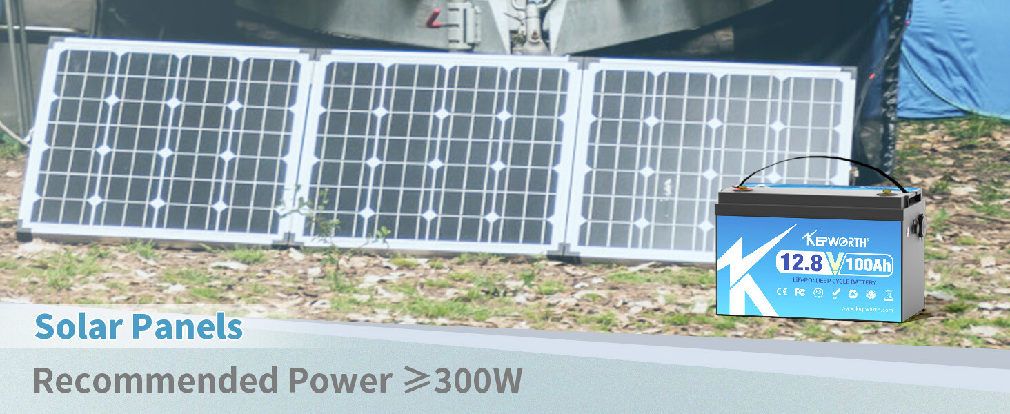 12V 100AH Lithium Battery LiFePO4 BMS 15000 Deep Cycle RV Trolling Motor Marine