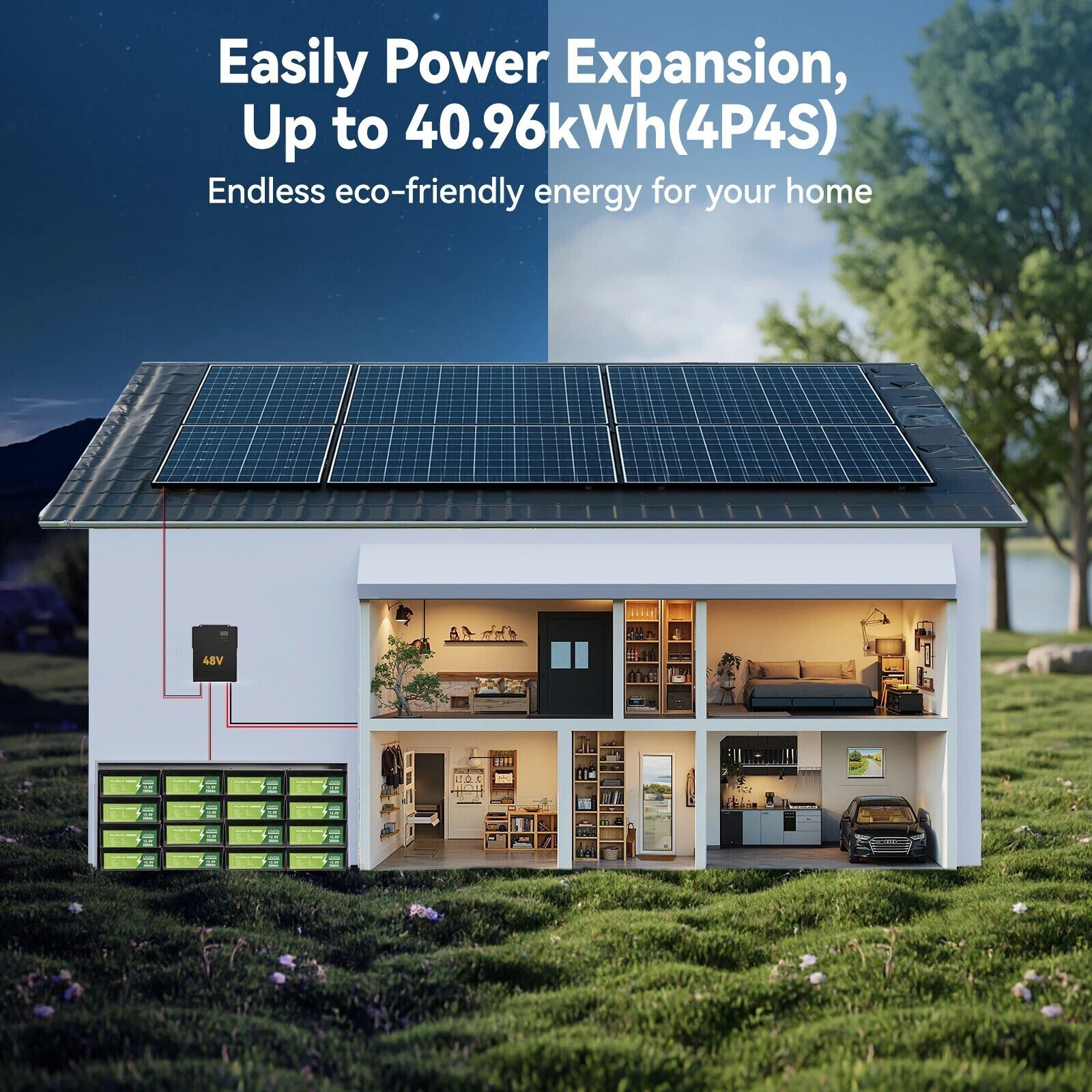 LiFePO4 Lithium Battery 12V 100Ah 200Ah BMS Deep Cycle for Solar Panel RV Campe