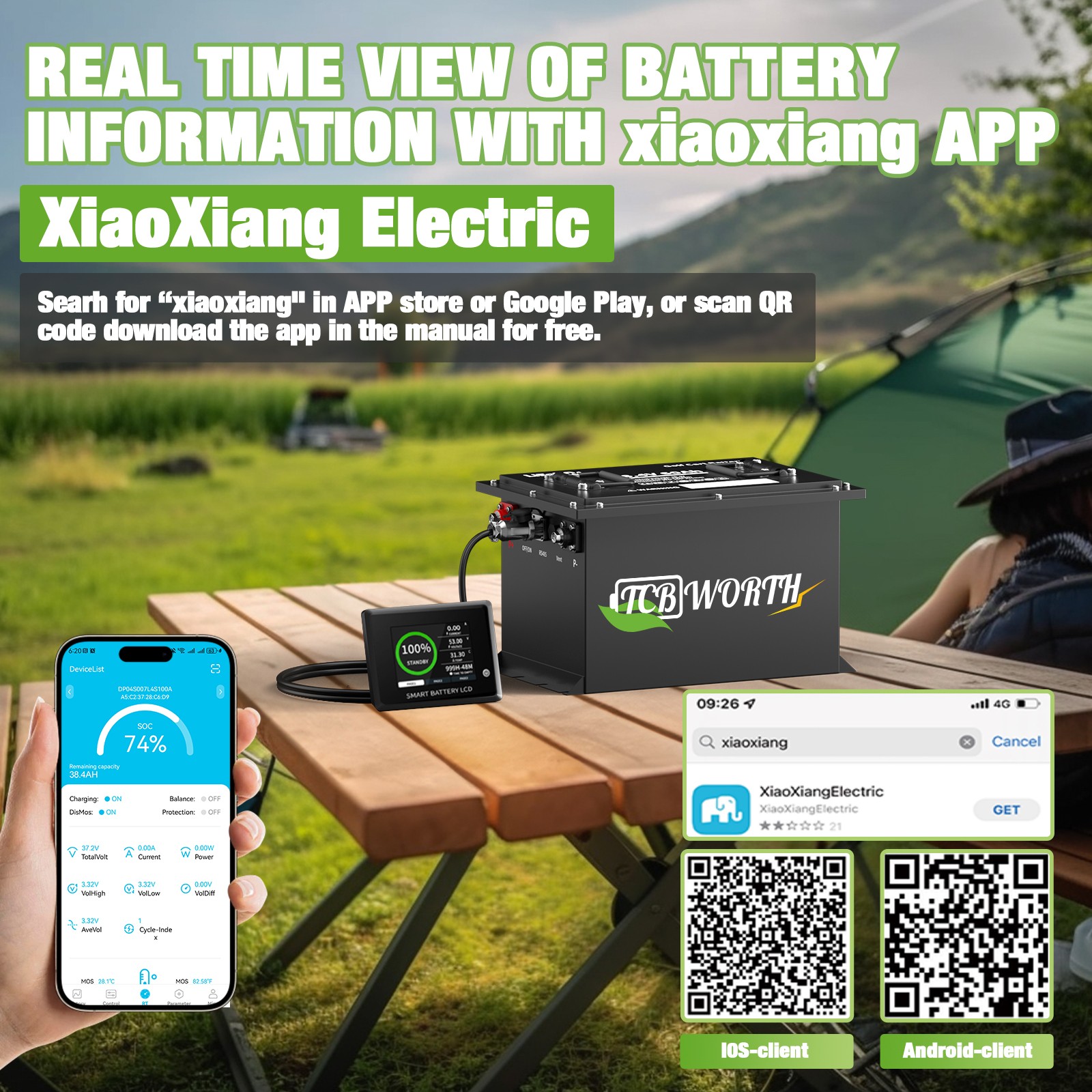 36V 105Ah 60Ah LiFePO4 Lithium Battery Smart BMS for Golf Cart Club Car EZGO TXT