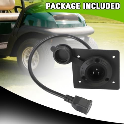 Charger Port Cover Plate Adapter with 120V Plug for Lithium Battery Compatible