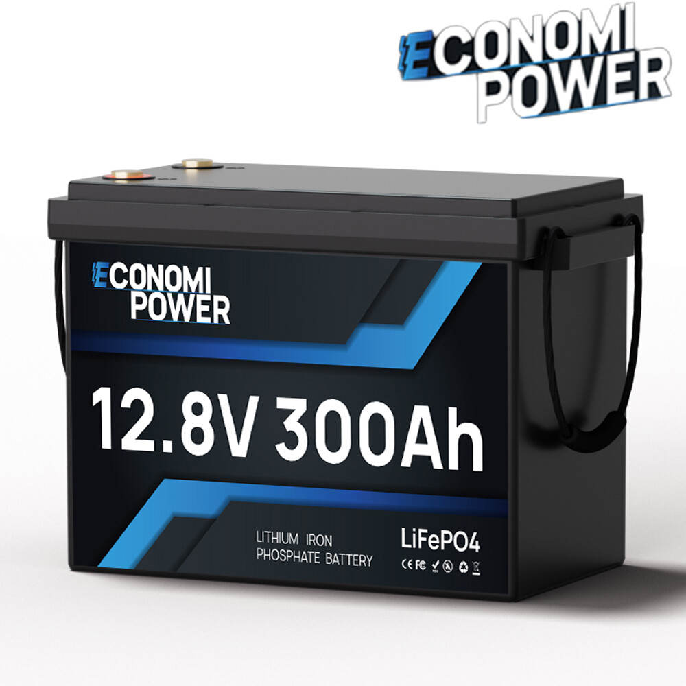 12V 300Ah Lithium Battery 15000+ Deep Cycle LiFePO4 BMS RV Solar Marine Off-Grid