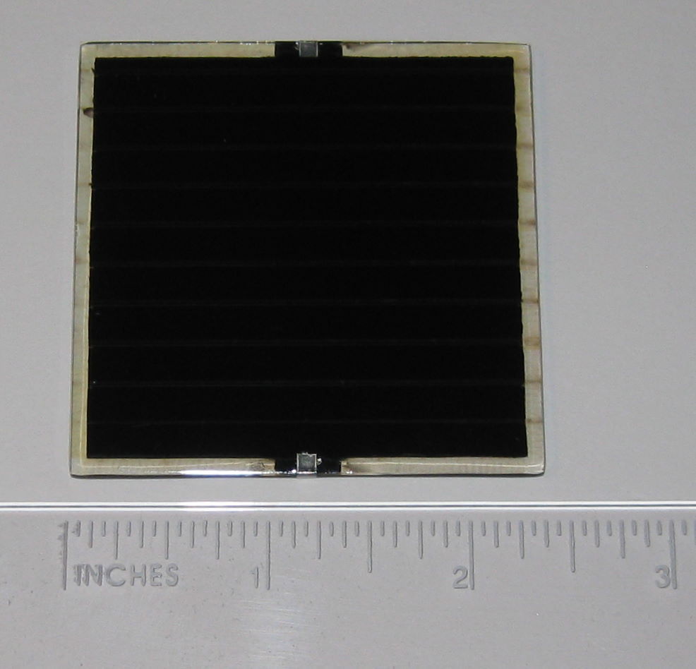 CIS Solar Cell – 4.5 V DC OC – 60mm x 60mm – 100 mA SC – 0.25 Watt – Mini Panel