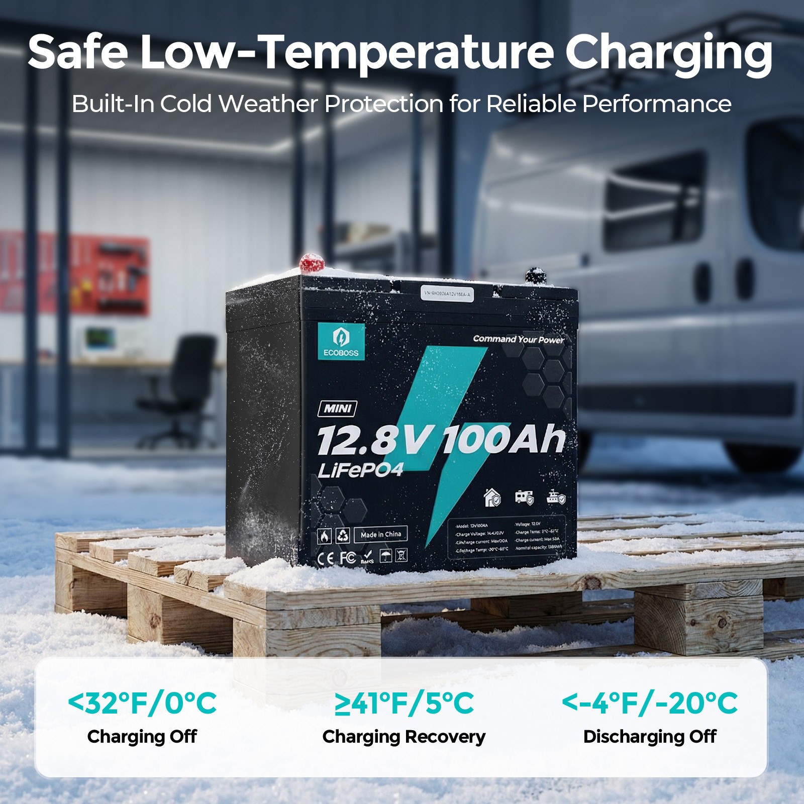 12V 10Ah 100Ah 200Ah 300Ah LiFePO4 Lithium Battery Solar RV Home Boat Off-grid