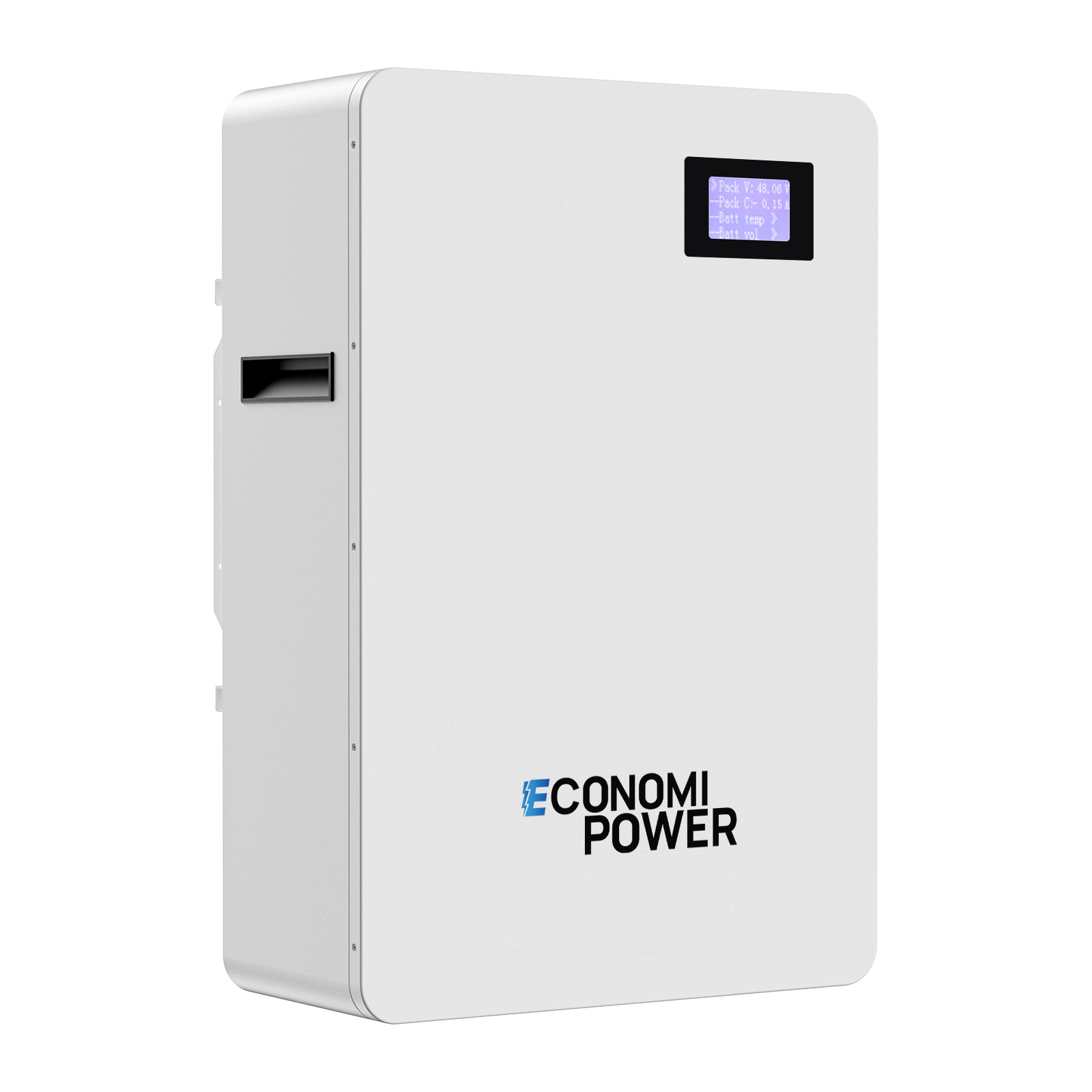 48V 200Ah LiFePO4 Battery 10.24kWh Wall Mount BMS for Home Solar Energy Storage