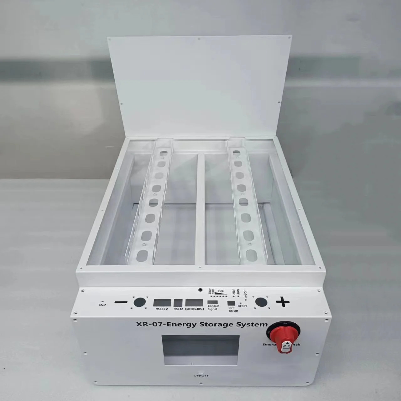 XR07 48V 280AH LiFePO4 Battery Case PowerBox Solar Home Energy Storage 16S 51.2v