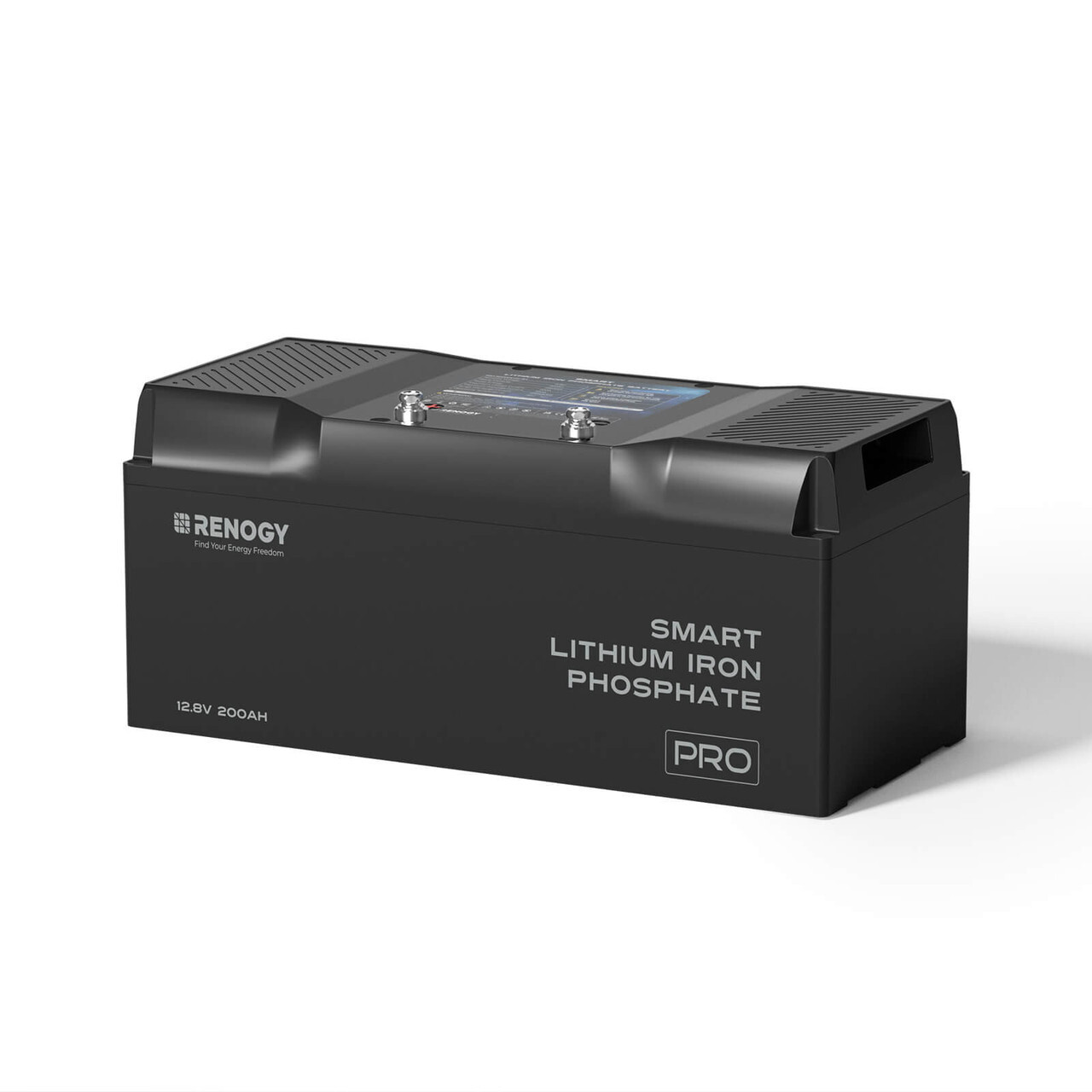 Renogy 12V 200Ah Pro Smart Lithium Iron Phosphate Battery Bluetooth Self-heating