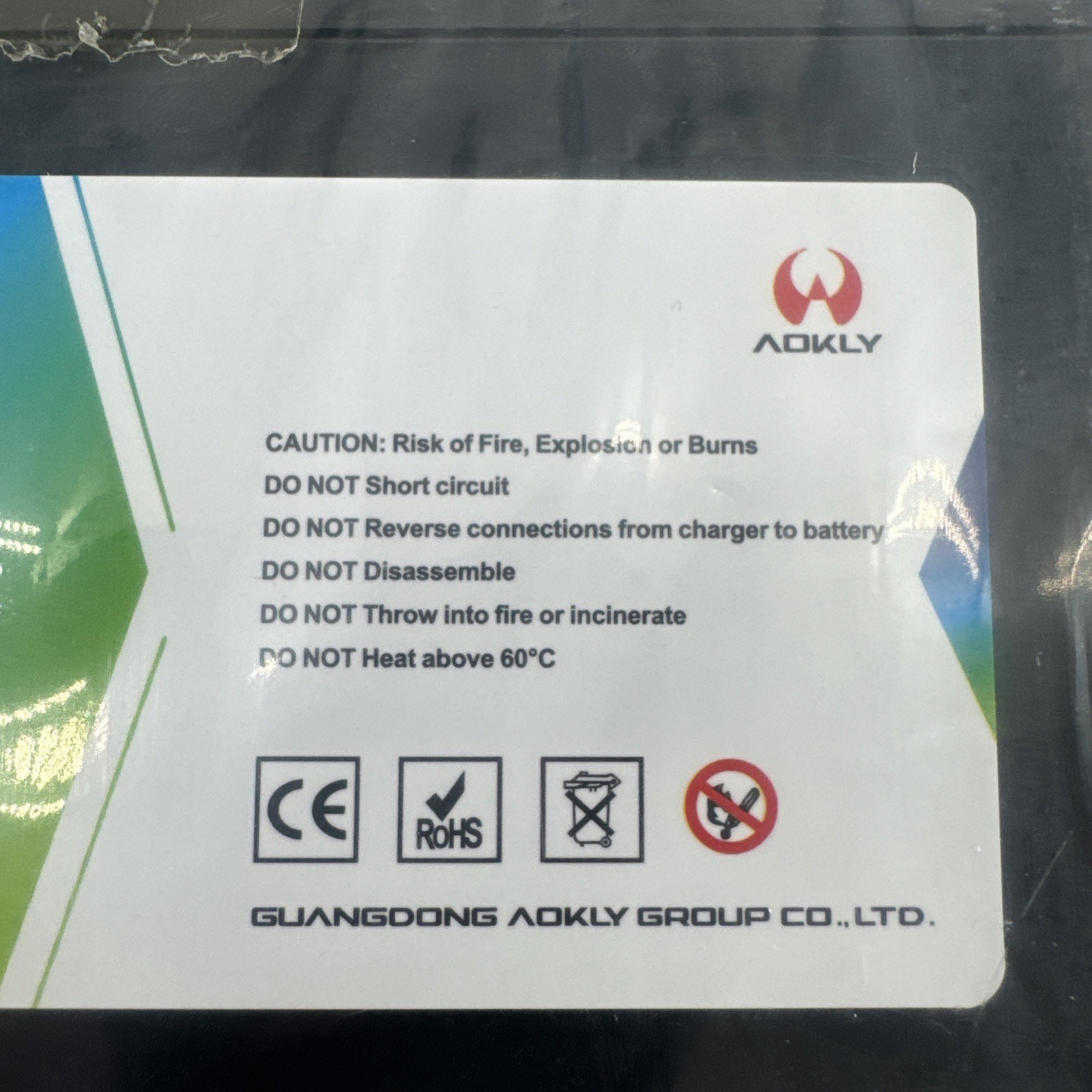 Battery 12.8V 7Ah Lithium Iron Phosphate LiFePO4 Battery NEW Aokly ALFP-1207