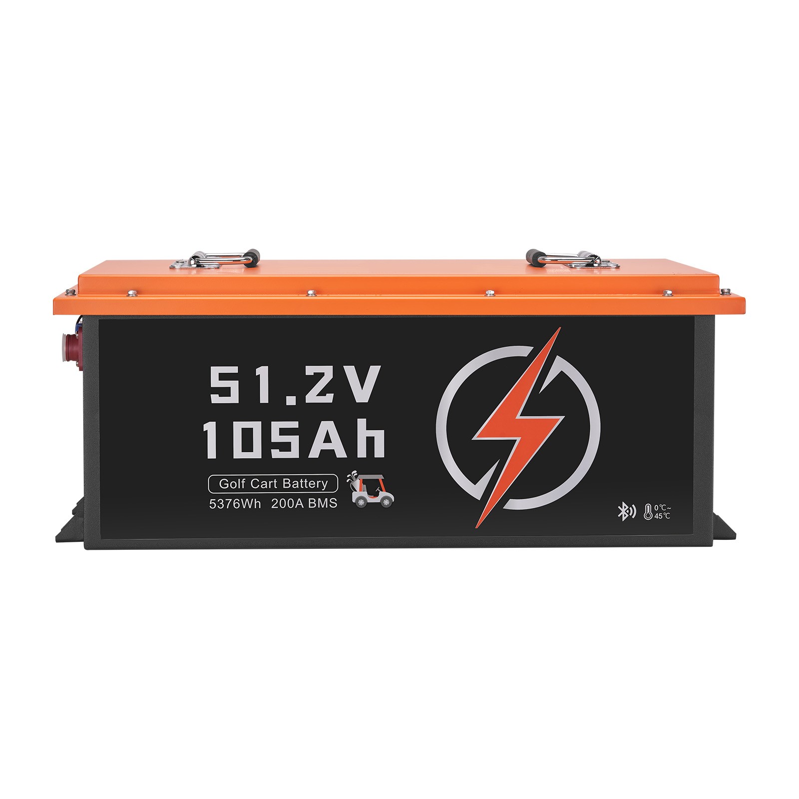 Uimoso 48V 105Ah Golf Cart Lithium Battery with 20A Charger and Touch Monitor