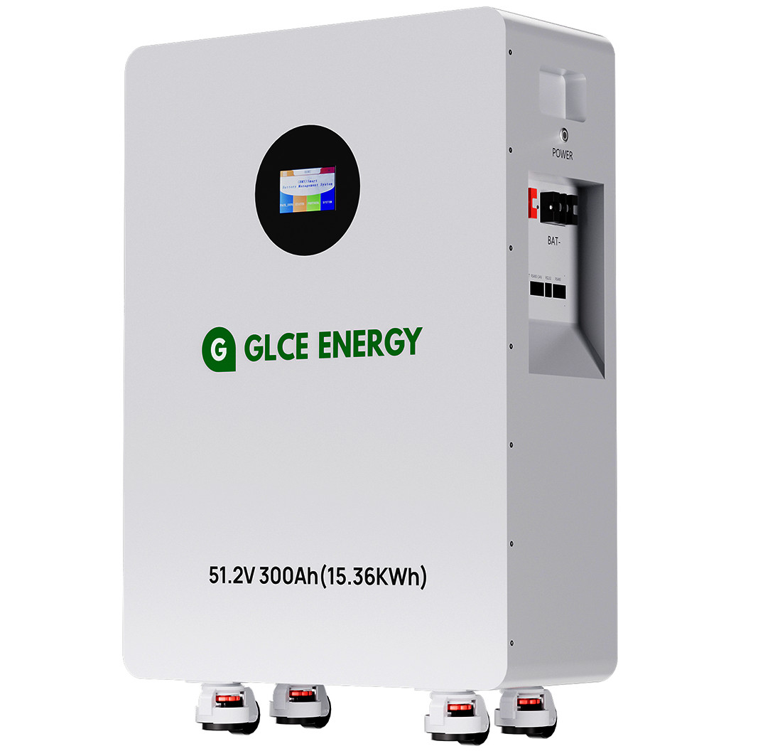 GLCE ENERGY 15360Wh Home Backup Power 48V 300Ah LiFePO4+15KW