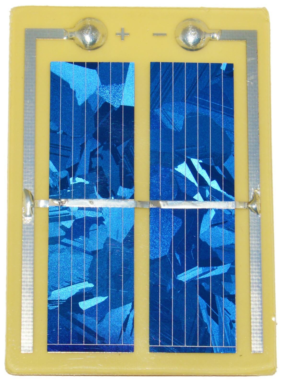 Solar Cell, Voltage 1.0V (Voc), Current 250mA Isc (Typ), Size 62x46mm
