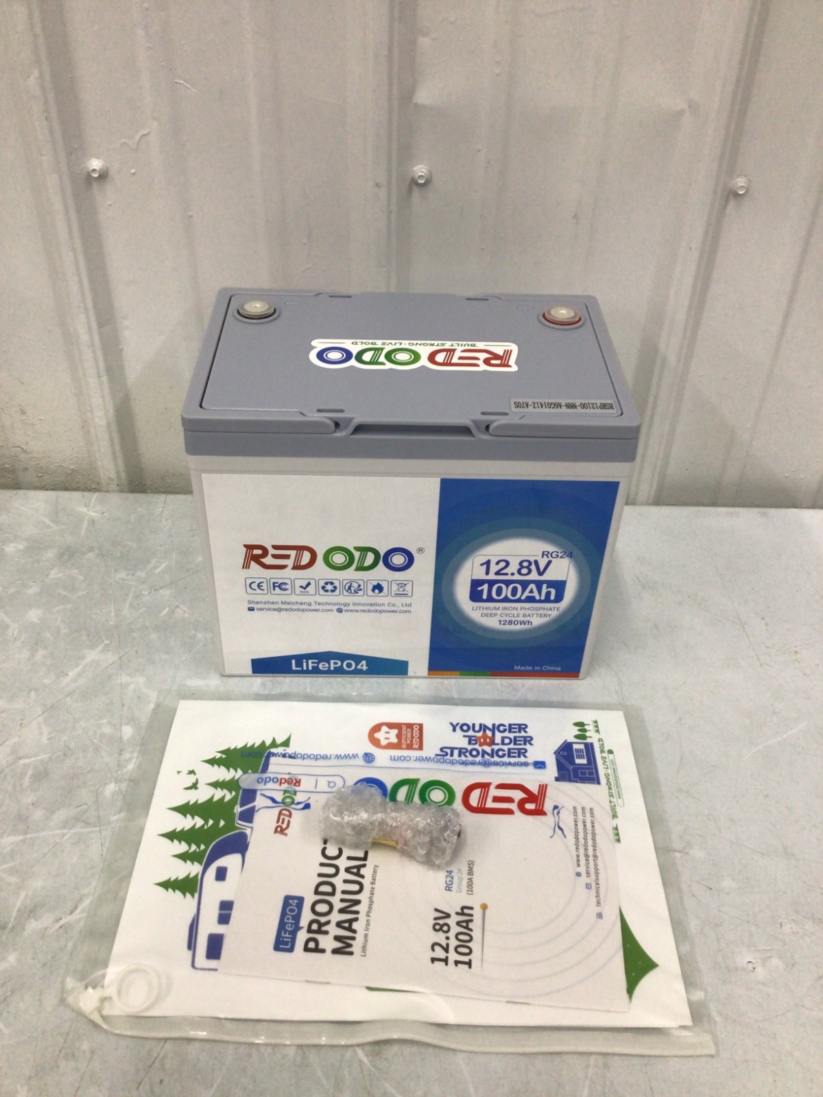 REDODO – R12V100-100-RG24-4-A70 12 Volt lithium battery