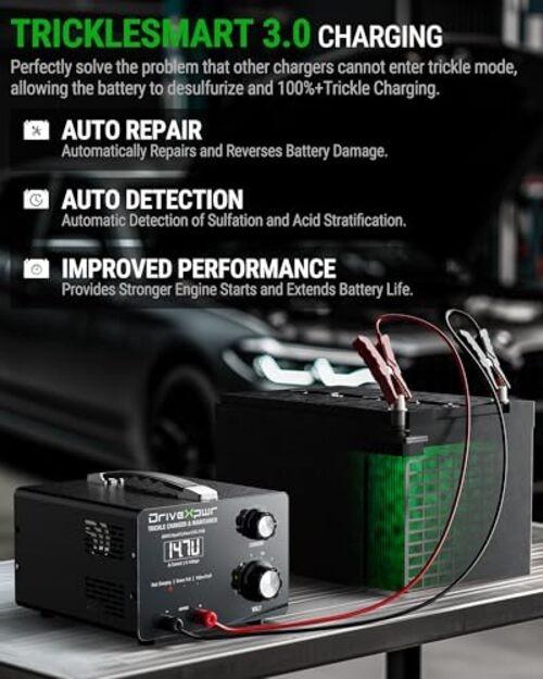 Adjustable Battery Charger 6V 8V 12V 24V,15A Automatic Battery X15