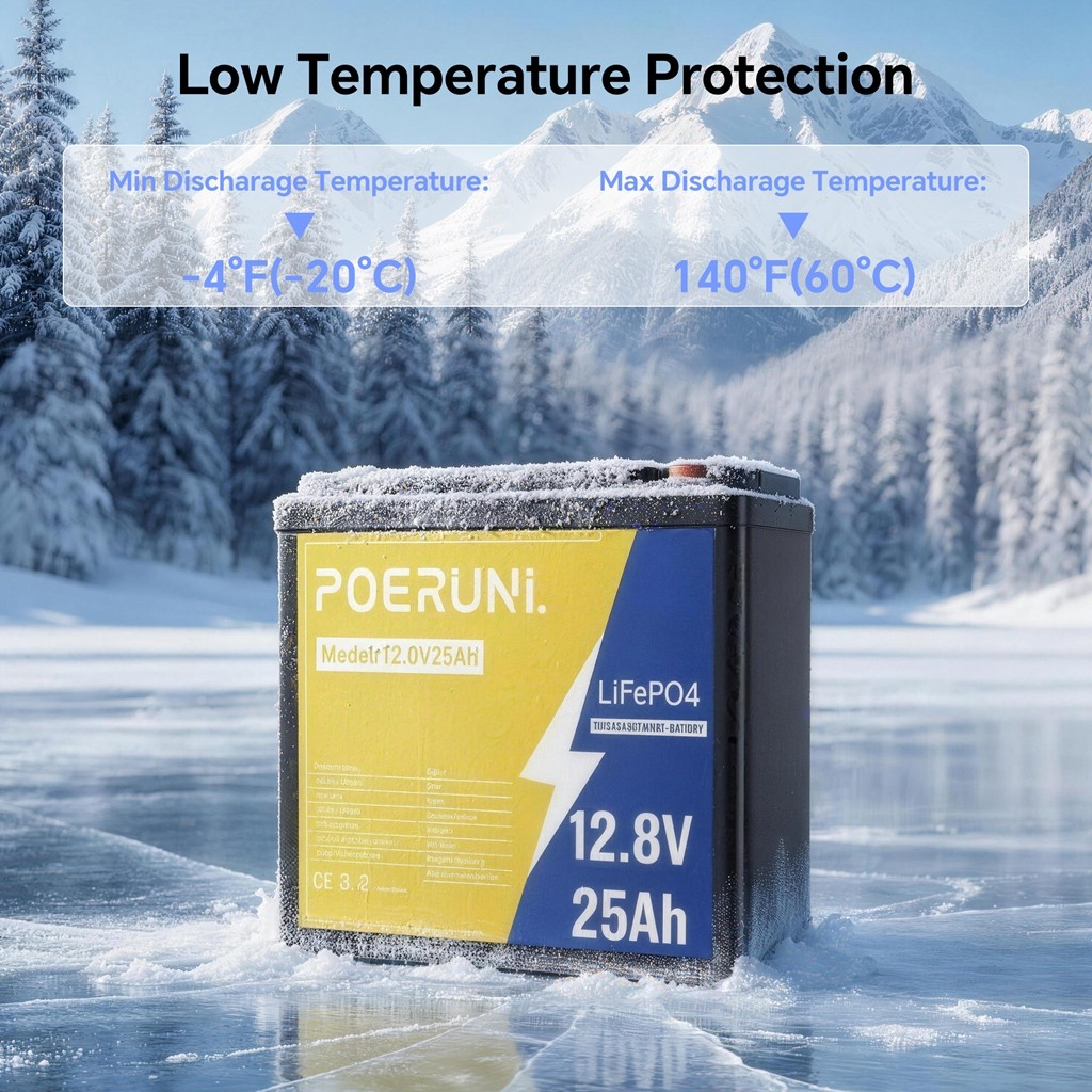12V 15Ah LiFePO4 Cycle Battery Portable Lithium Battery for Marine RV Solar BMS