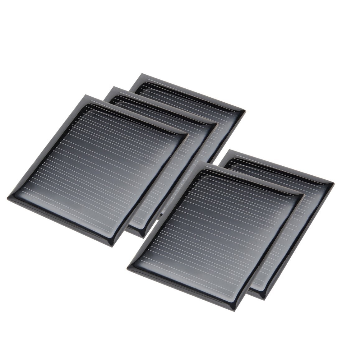 uxcell 5Pcs 5V 60mA Poly Mini Solar Cell Panel Module DIY for Phone
