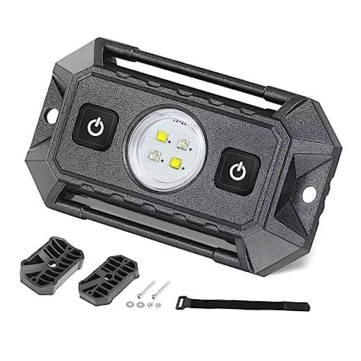 UTV Dome Light with Switch, Universal Roll Bar Mount LED Green and white