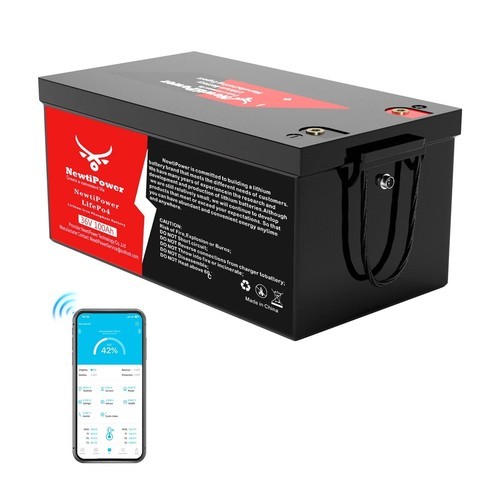 Newtipower 36V 100Ah LiFePO4 Golf Cart Lithium Battery 10000+Cycles 200A BMS RV