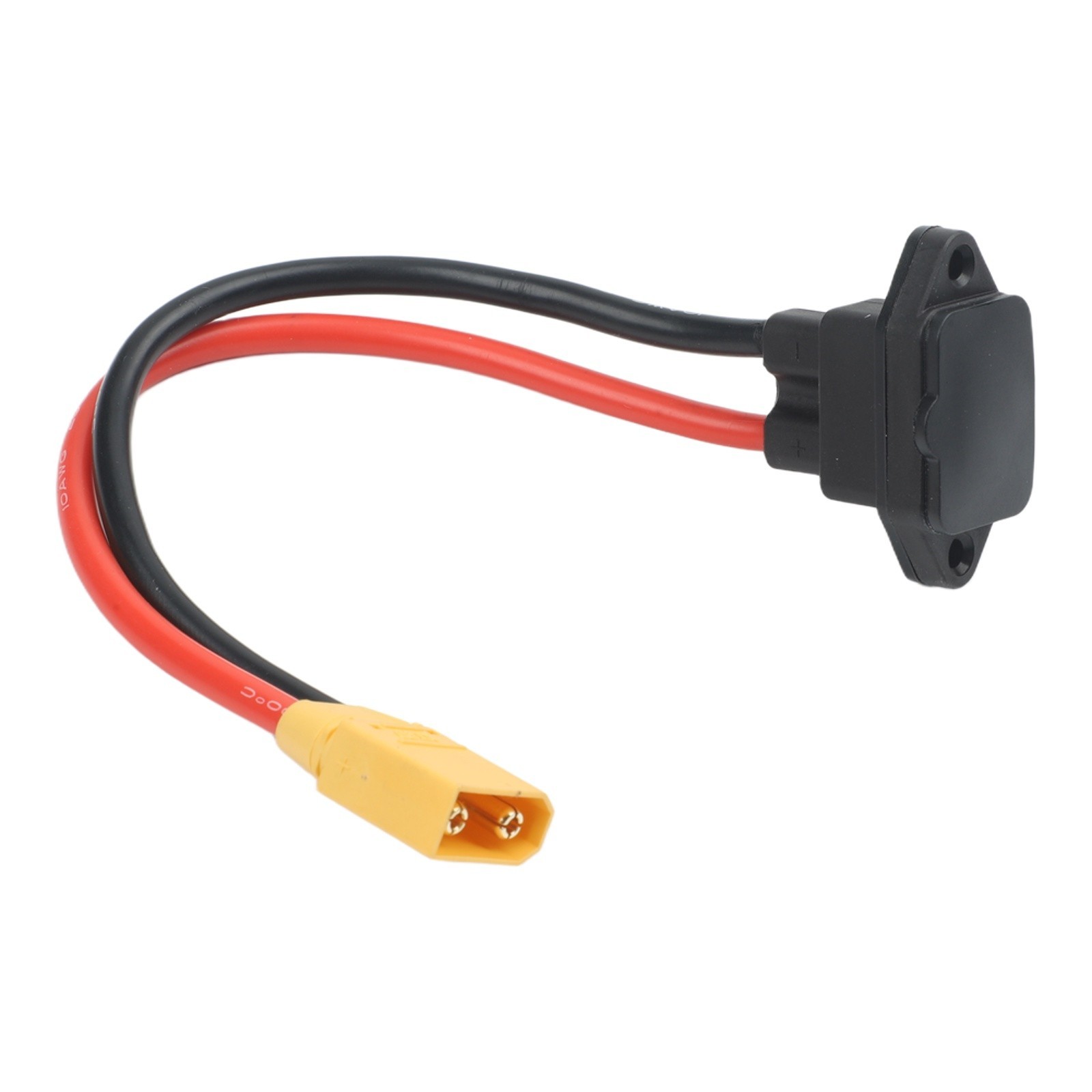 For XT60 For XT90 Battery Connector for Electric Vehicles 20CM Length Black