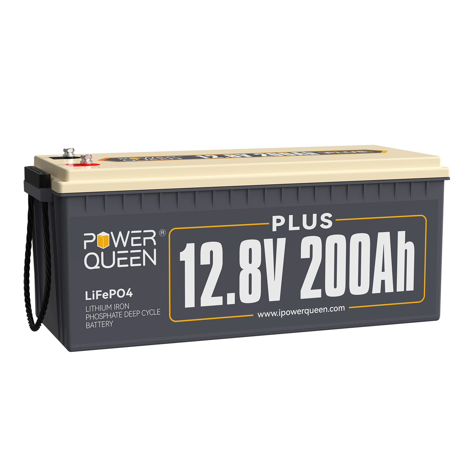 12V 200Ah Plus LiFePO4 Deep Cycle Lithium Battery for RV Marine Off-Grid Solar