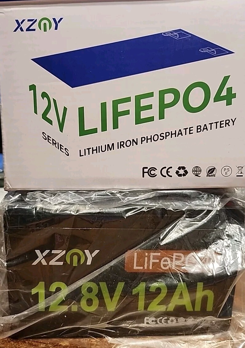 12V 12Ah LiFePO4 Lithium Battery Toy or Riding Car BMS Rechargeable BATTERY