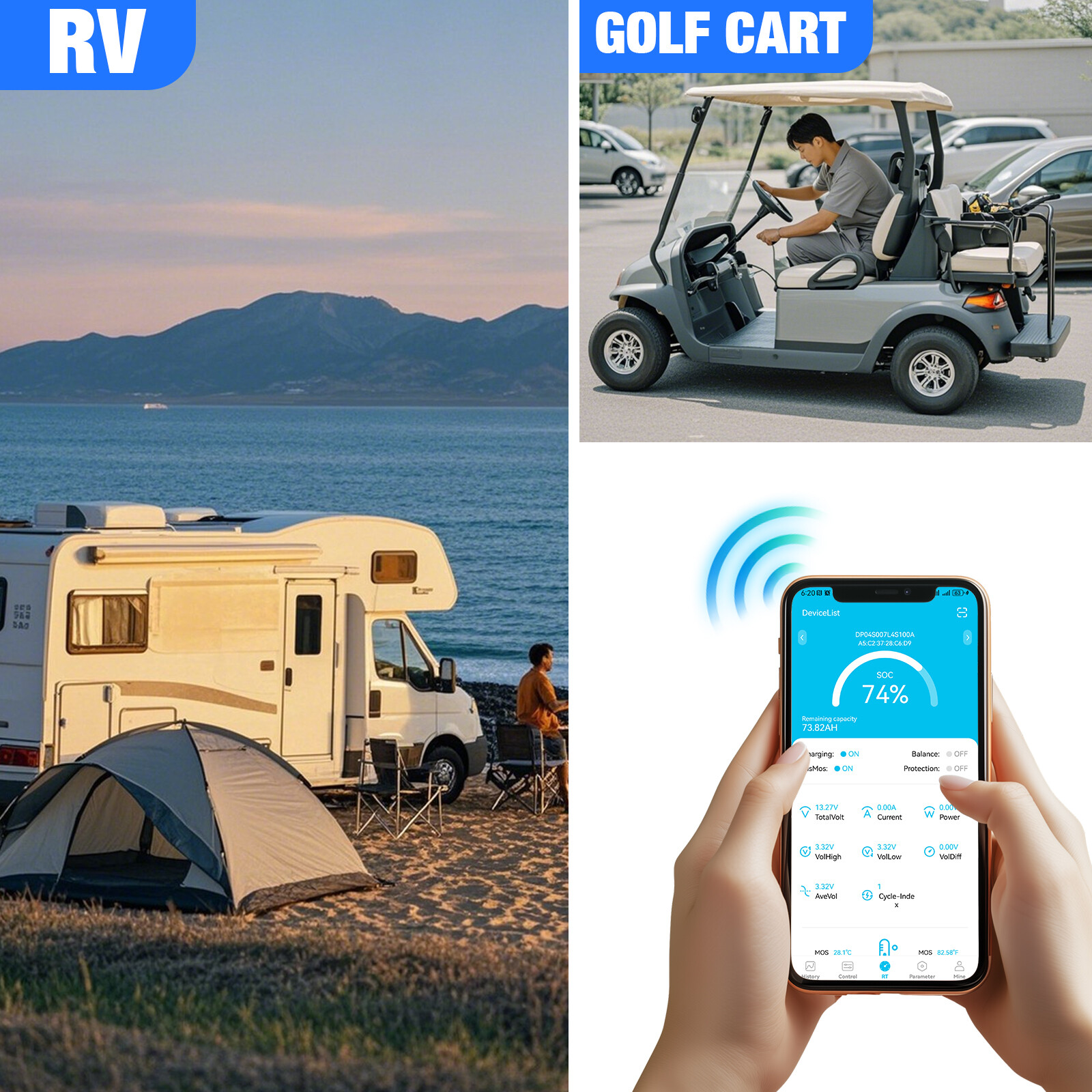 12V 140Ah LiFePO4 Akku Lithium Batterie für Wohnmobil Solar Notstromversorgung