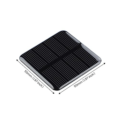 10pcs Mini Monocrystalline Solar Cells Solar System Kit 50mm X 50mm/1.96″ X