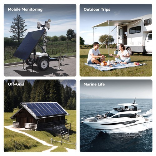 12V 200Ah LiFePO4 Deep Cycle Lithium Battery 2560Wh for RV Camper Off-Grid Solar
