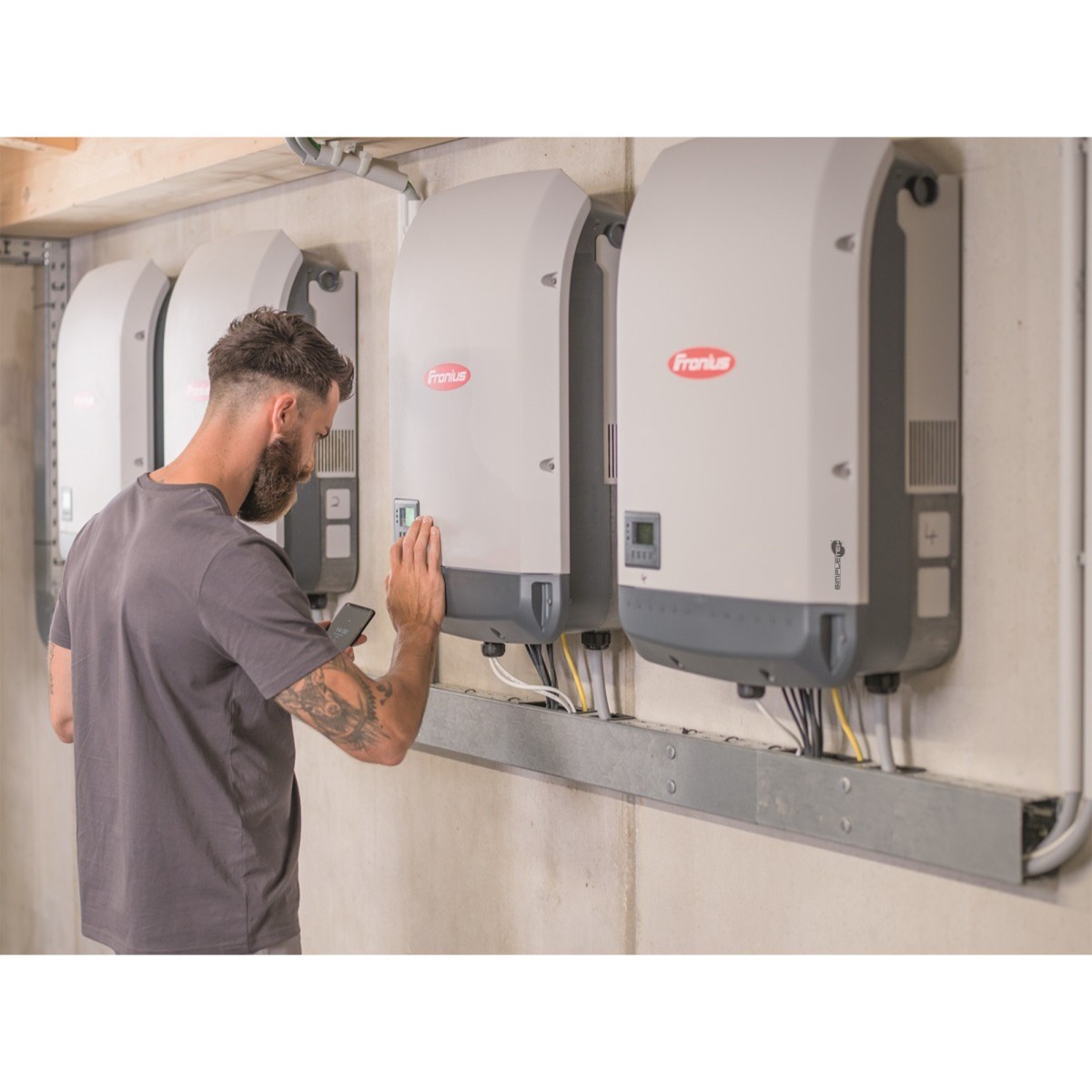 Fronius Symo 5.0-3-m Light Three Phase String Inverter 5kw 5000w 5000va 7.2a_
