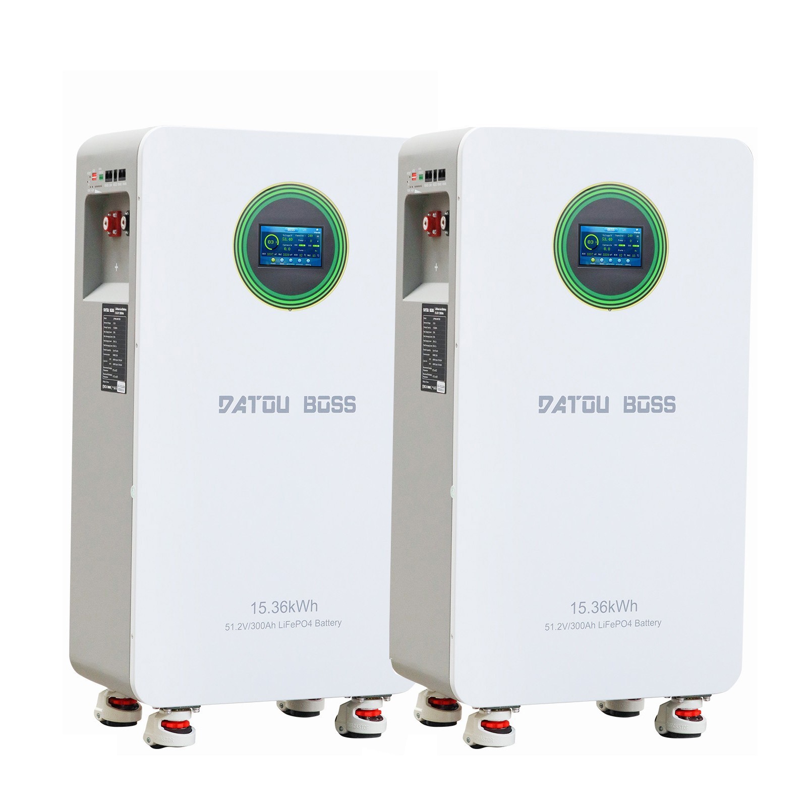 2PCS olar Energy 15kWh Home Storage Battery for Solar Backup 51.2V 314Ah LiFePo4