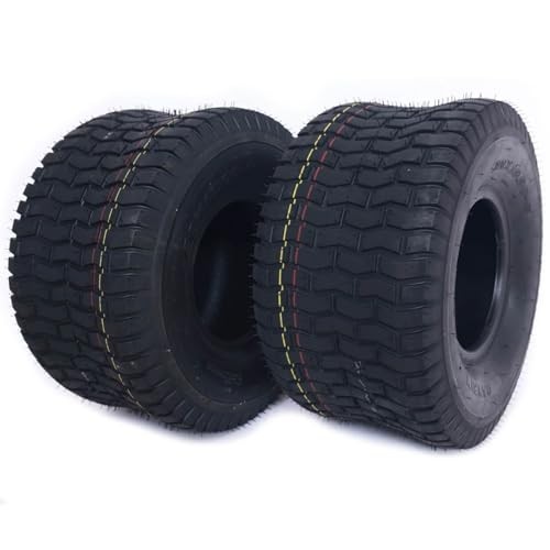 20×10-8 (2-Pack) Lawn Mower Turf Tires, V2 Tread Pattern, 4-Ply 20X10-8