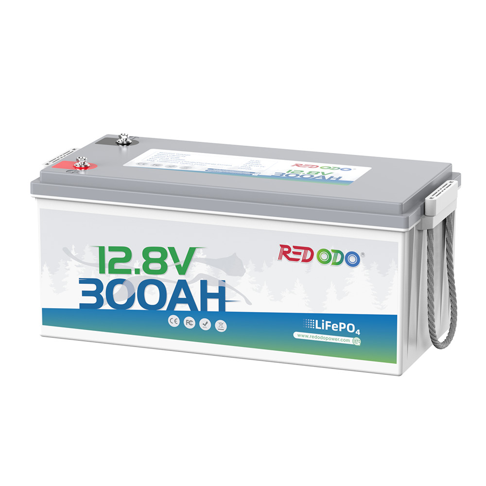 Redodo 12V 300Ah LiFePO4 Battery 4000+ Deep Cycles 3840Wh 200A BMS for RV Solar