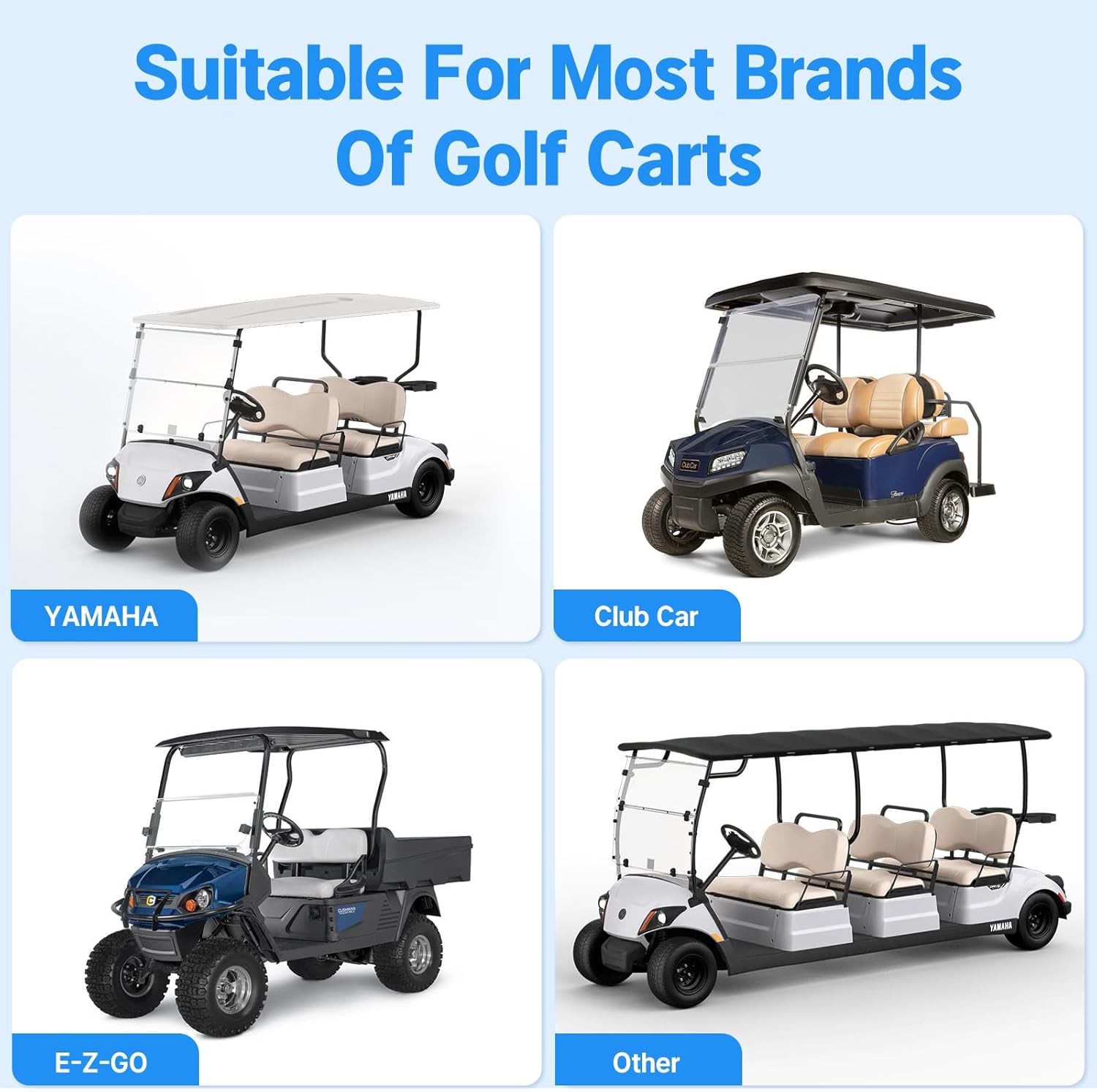 Redodo 48V 100Ah Golf Cart LiFePO4 Battery Bluetooth Low Temp with 200A BMS GOOD