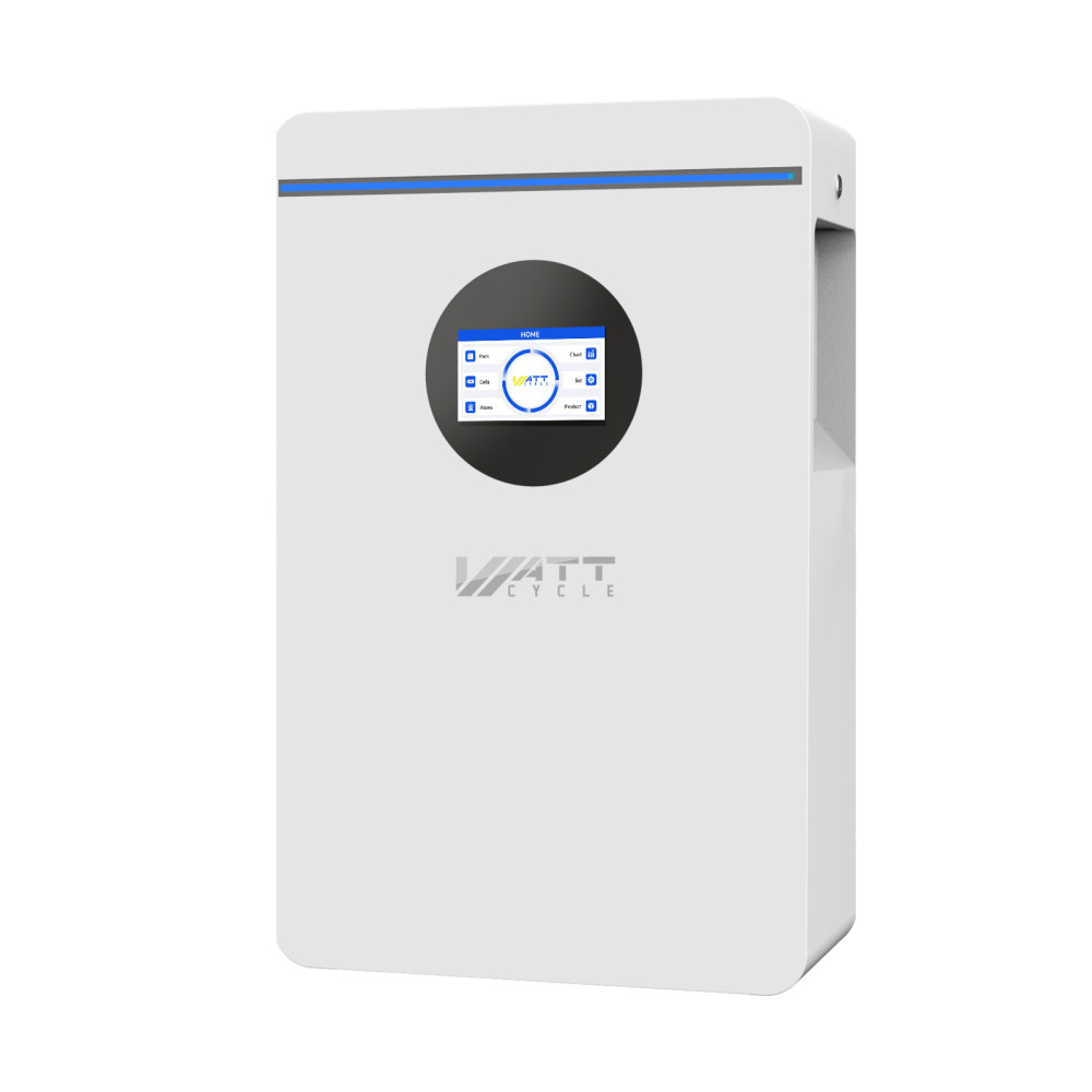 WattCycle 48V 314Ah LiFePO4 Battery + 12KW 120/240V Split Phase Solar Inverter