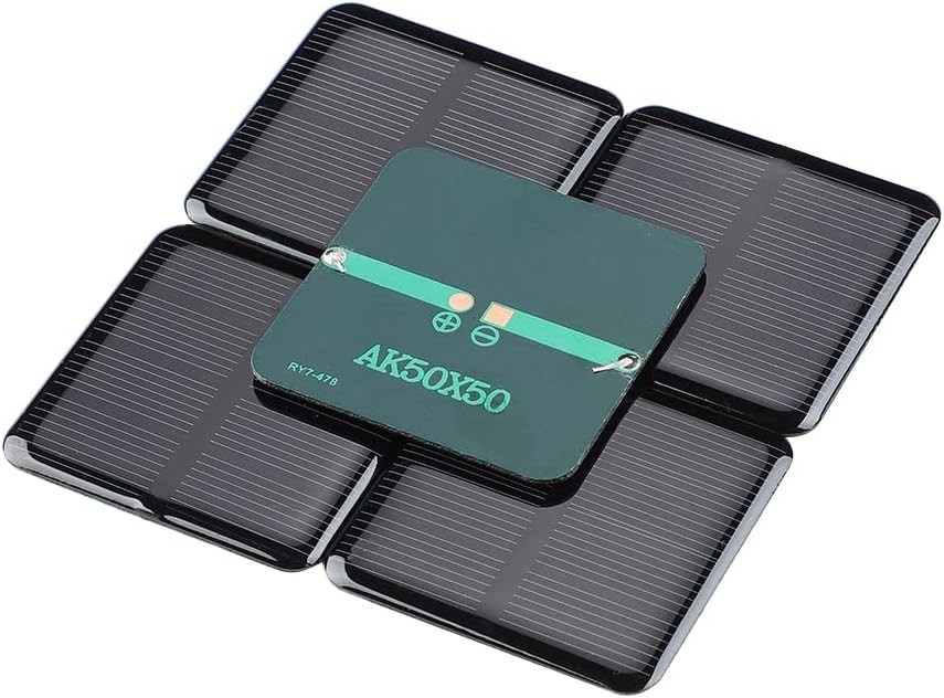 10pcs Mini Monocrystalline Solar Cells Solar System Kit 50mm X 50mm/1.96″ X