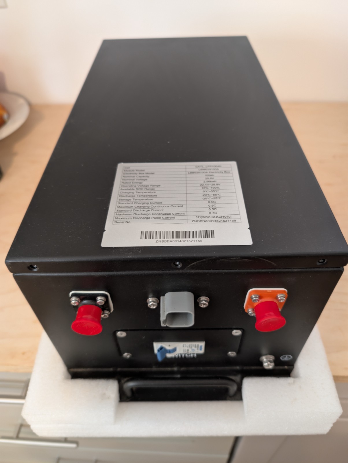 8 pcs Kohler LFP Battery 100Ah 25.6V 2.56kwh LBB025100A pickup only !