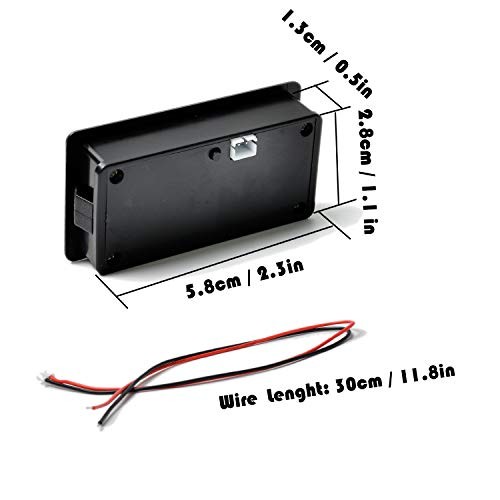 12V 24V 36V 48V 72V 84V Battery Meter, Battery Capacity Voltage Monitor White