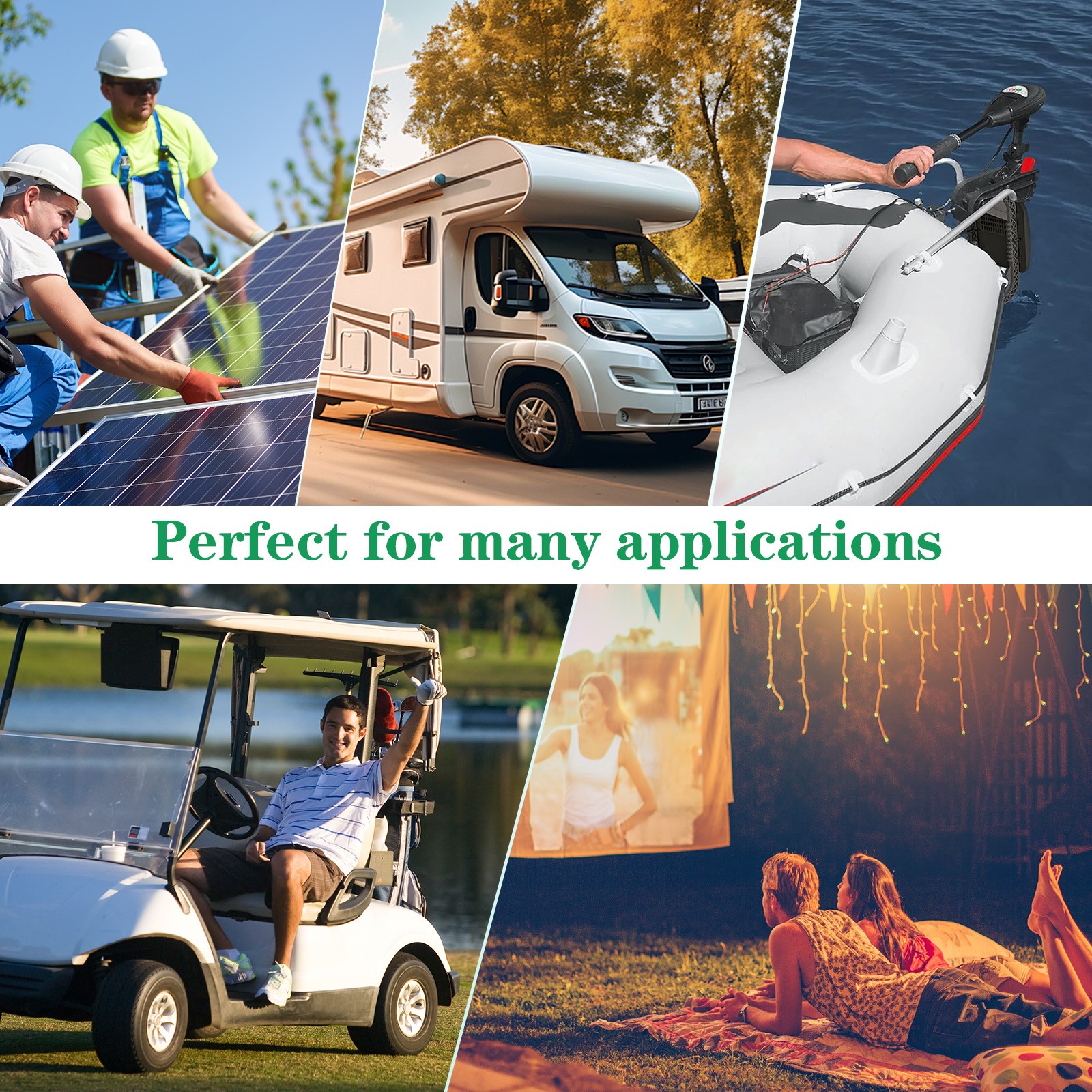 12V 300Ah 330Ah LiFePO4 Lithium Battery Built-in 200A BMS For Solar Off-grid RV