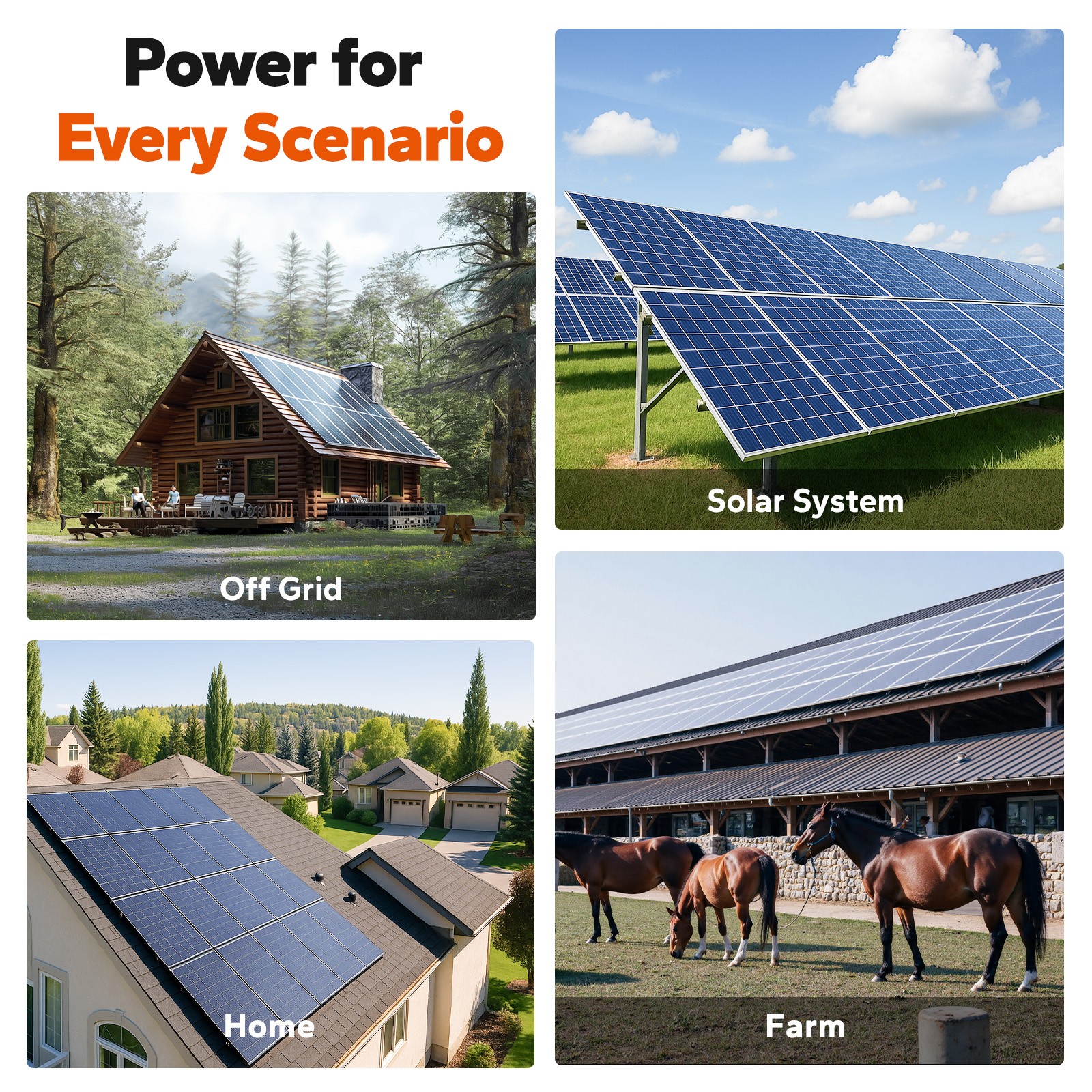 LiTime 48V 100Ah COM Bluetooth Lithium Battery with 5kW Solar Inverter Charger