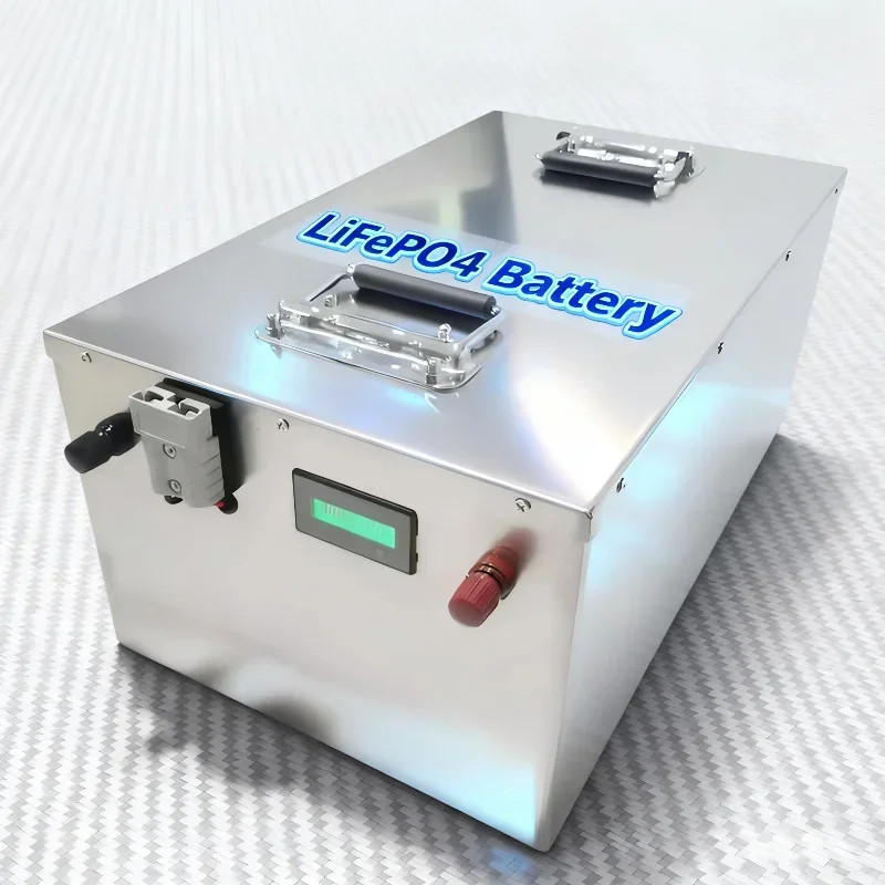 48V 100Ah-800Ah LiFePO4 with BMS Rechargeable for 4KW 9KW Solar System Photovolt