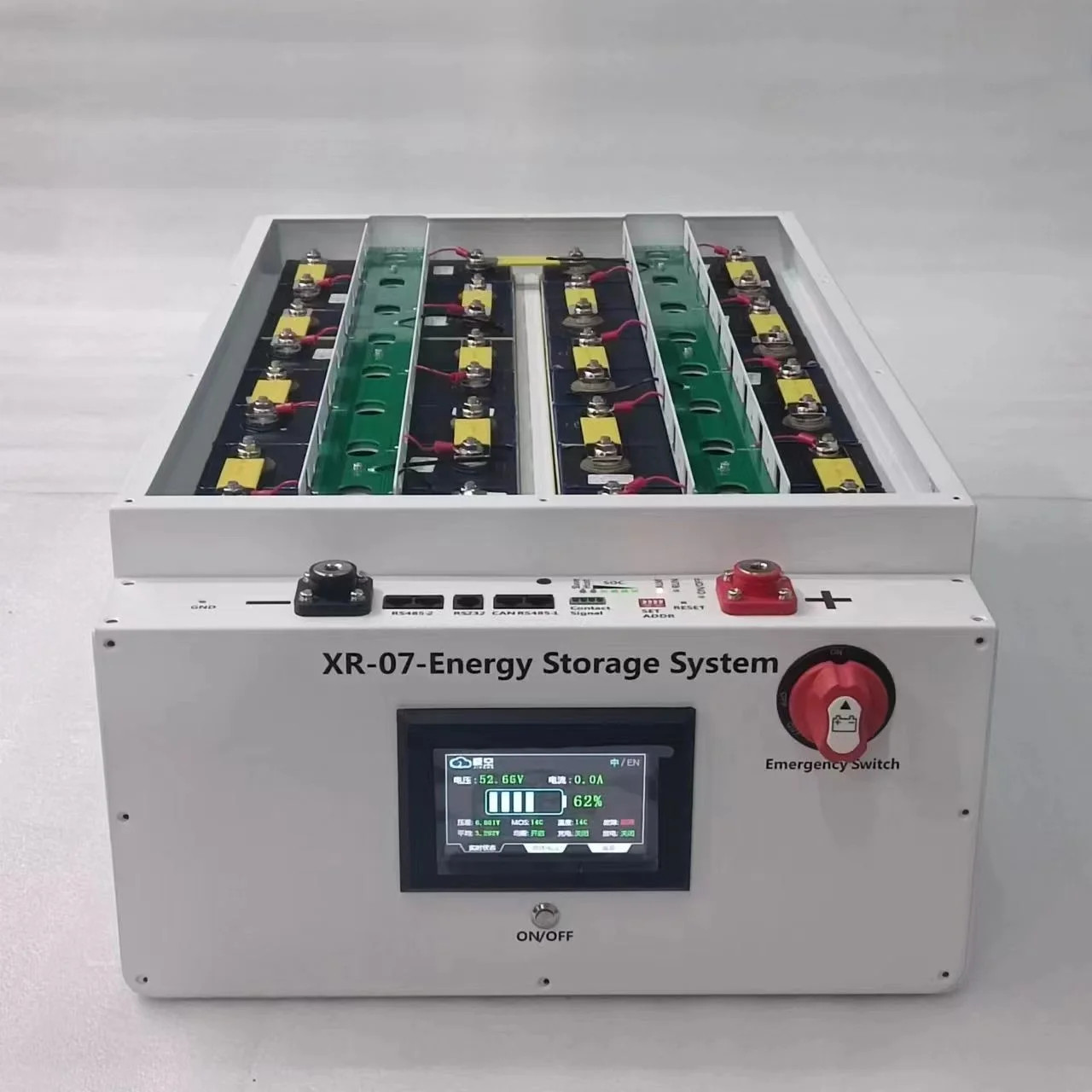 XR07-48V280AH Power Box LiFePO4 Battery Case Solar Home Energy Storage 16S 51.2
