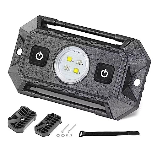 UTV Dome Light with Switch, Universal Roll Bar Mount LED Green and white