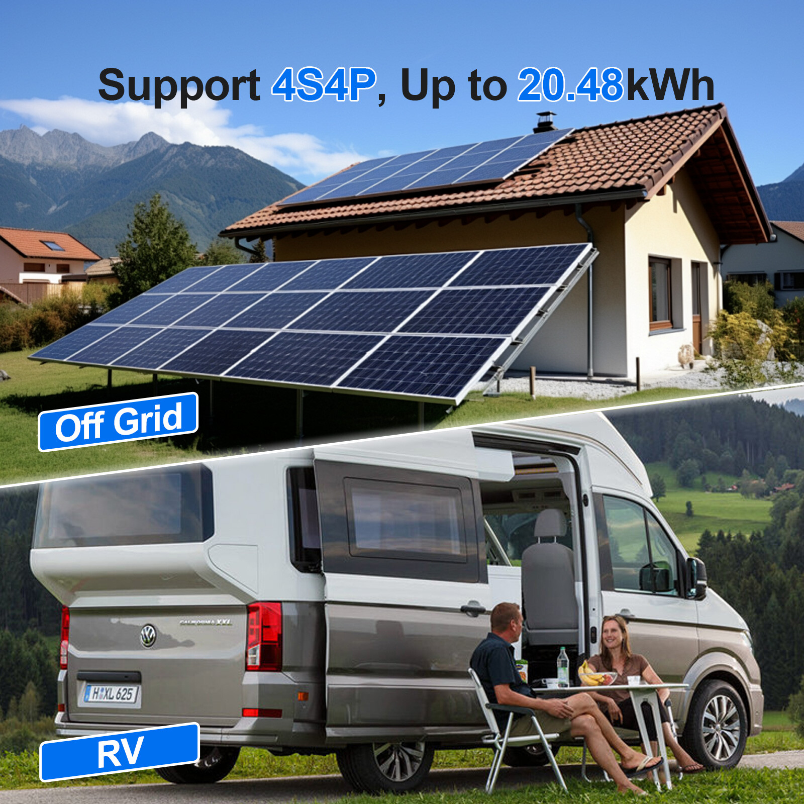 ECO-WORTHY 12V 100AH LiFePO4 Lithium Battery Newsletter for RV Solar Panel