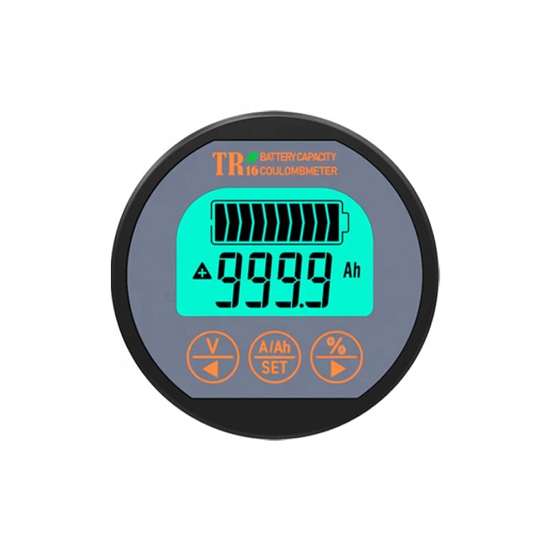 High Precision 350A Battery Monitor with Shunt Voltage Ampere Capacity Tester