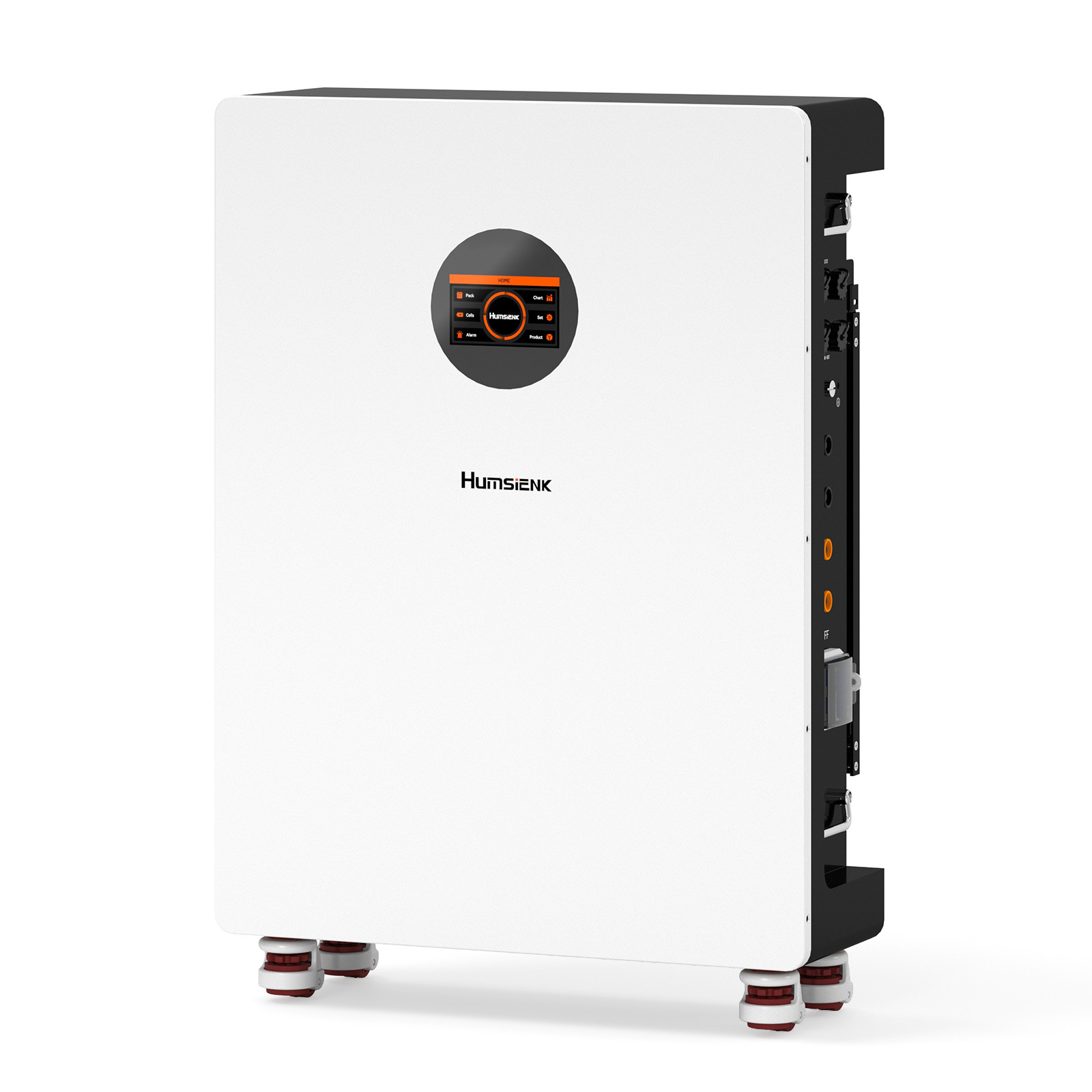 16KWh 48V 314Ah 300Ah LCD Wall Mounted LiFePO4 Battery 200A BMS Low-Temp Backup