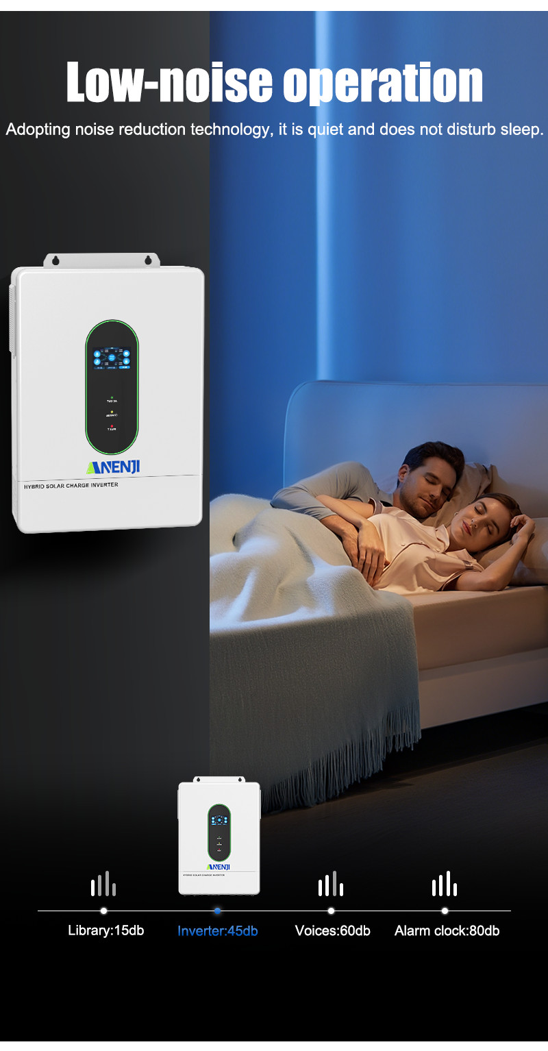 12KW 48V Solar Inverter 120V/240V WIFI+16KWh 51.2V 314Ah LiFePO4 Lithium Battery