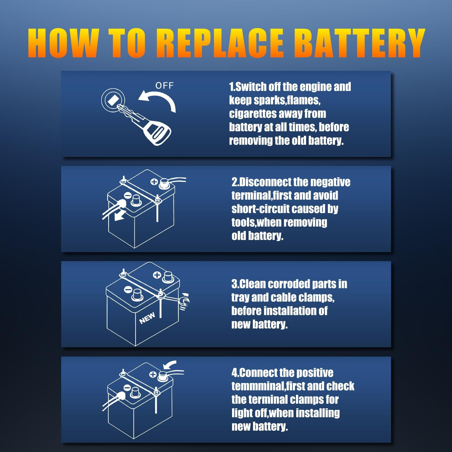 Car Start Stop System BCI Group26 Lifepo4 Lithium-Ion Battery 12.8V 600A Lightwe