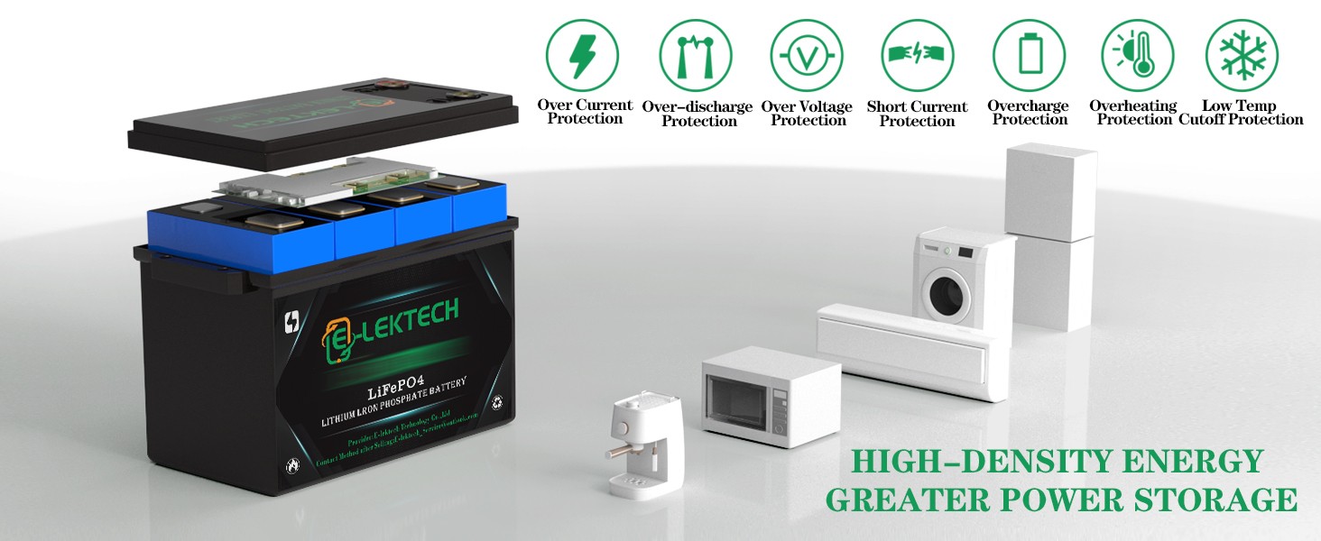12V 300Ah 330Ah LiFePO4 Lithium Battery Built-in 200A BMS For Solar Off-grid RV
