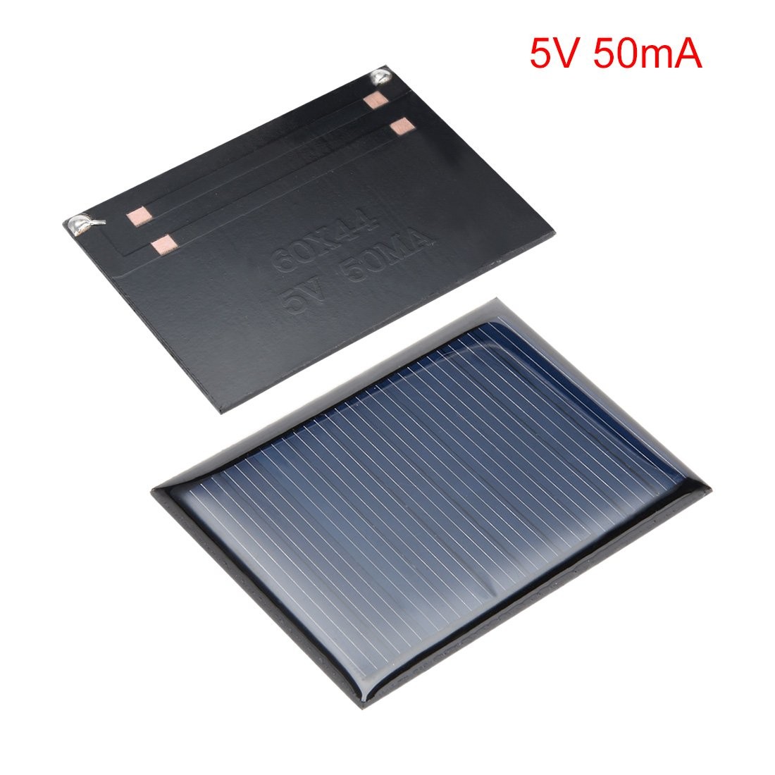 uxcell® 5Pcs 5V 50mA Poly Mini Solar Cell Panel Module DIY for Phone Light…