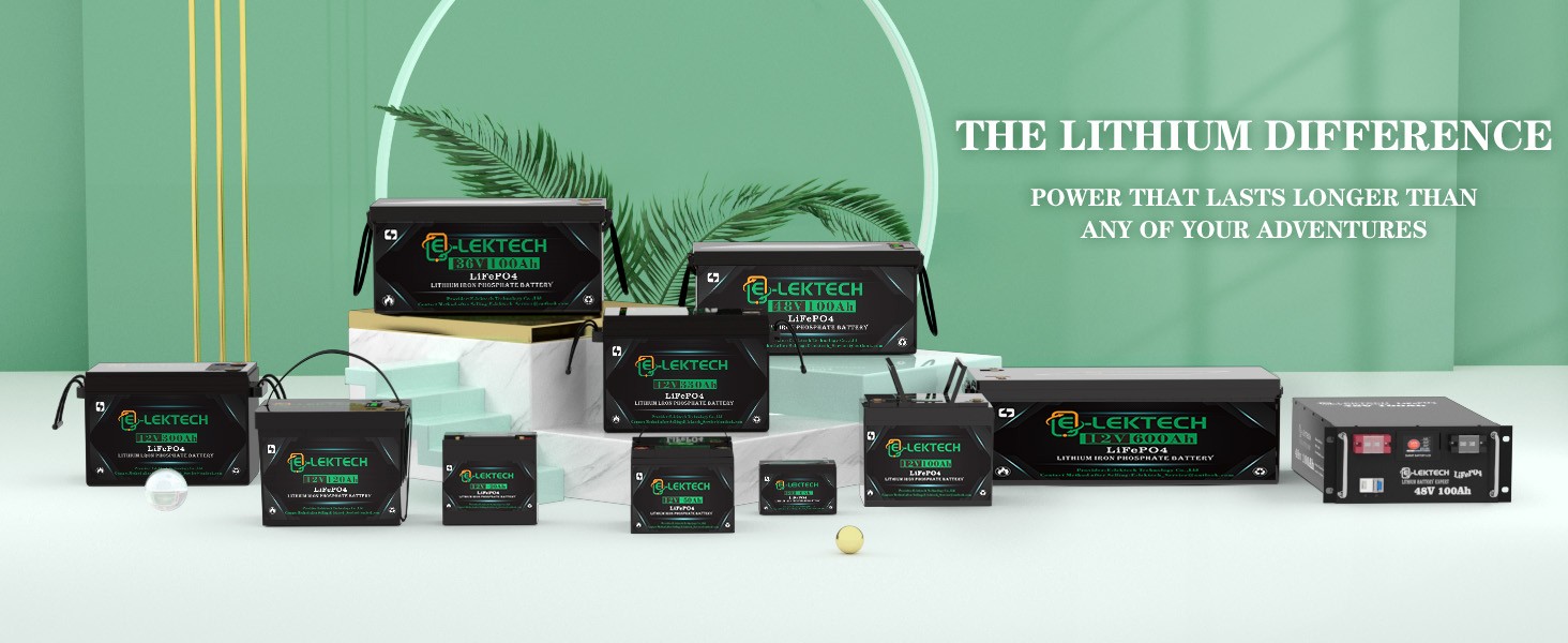 12V 300Ah 330Ah LiFePO4 Lithium Battery Built-in 200A BMS For Solar Off-grid RV